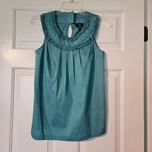 Green sleeveless top